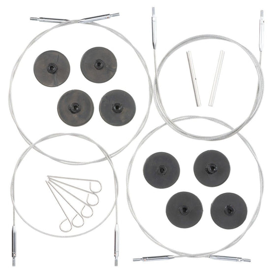 Set d'aiguilles circulaires interchangeables Stellar Deluxe - Coral - Hobbii
7