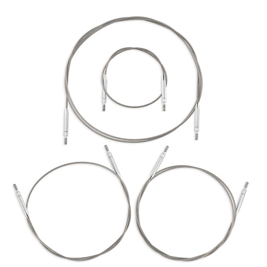 Câble pivotant Swivel pour aiguilles circulaires interchangeables - Transparent - Hobbii