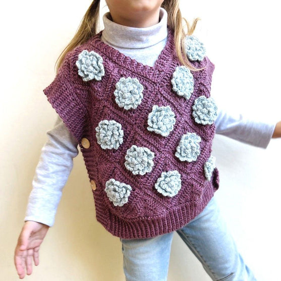 Snowrose - Children’s Vest
2