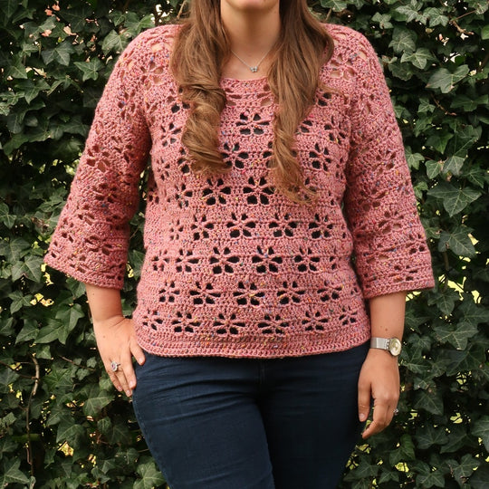 Fleur - Lace Sweater