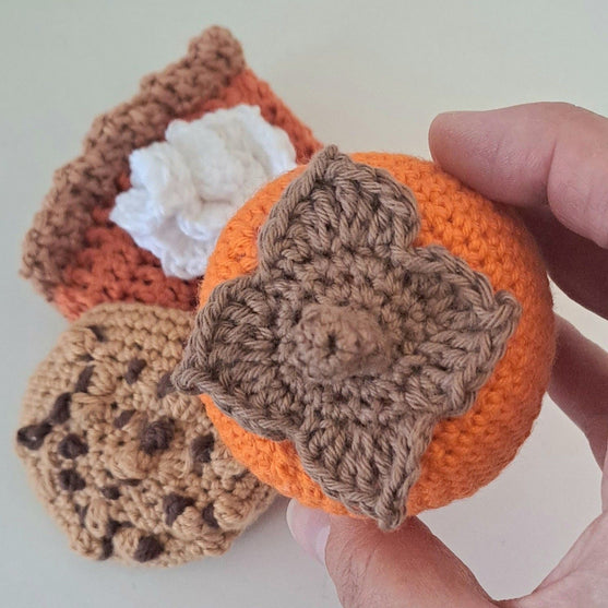 Pumpkin Pie, Chocolate Chip Cookies and Persimmon
2