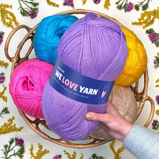 Mega Ball 400 g (14.1 oz) - We Love Yarn
3