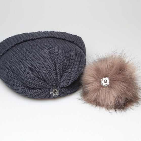 Pom Pom - Brown - Go Handmade
2