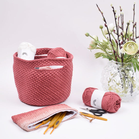 Sac pour fils au crochet avec structure 8/8
1