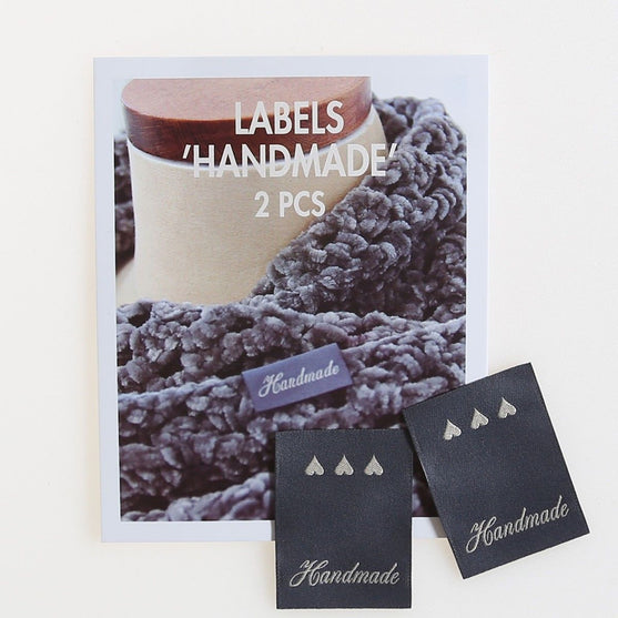 Etiquettes ‘Handmade’ - x2 - Hobbii
3