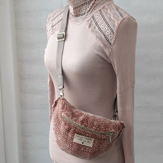 Shoulder Strap in Cotton - Adjustable 85-125 cm (2'9.5"-4'1.2") x 25 mm (0.89") - Go Handmade
2