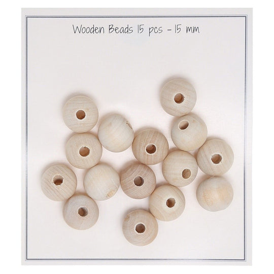 Wooden Beads - Go Handmade