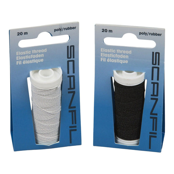 Scanfil élastique - Noir - 20 m
2