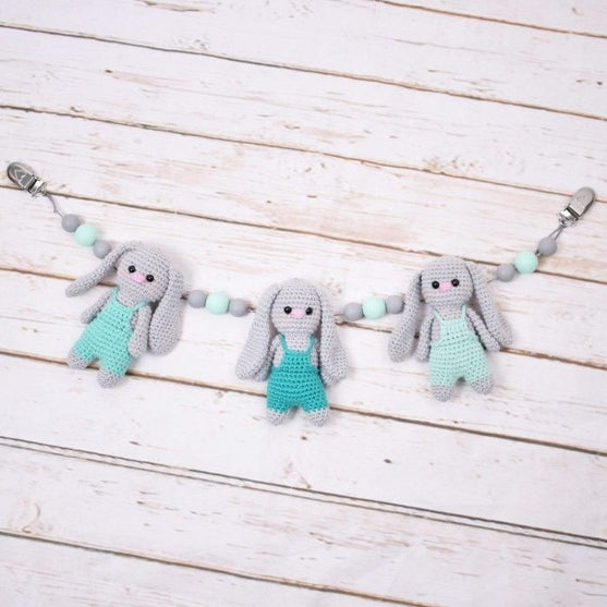 Perles en silicone - diamètre 18mm - 4 pièces - Go Handmade
5