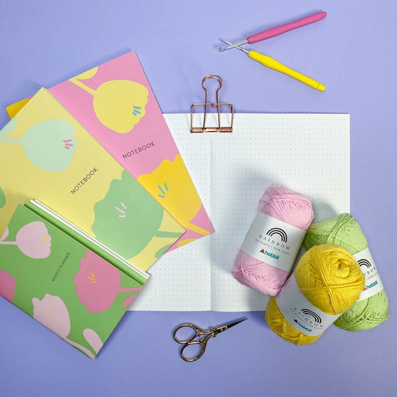Notebook - Dotty - Flower - Hobbii
5