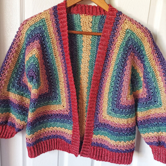 Aurora - Hexagon cardigan
4