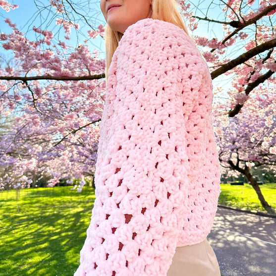 Hexi Honey Bunny Solid - Cardigan
2