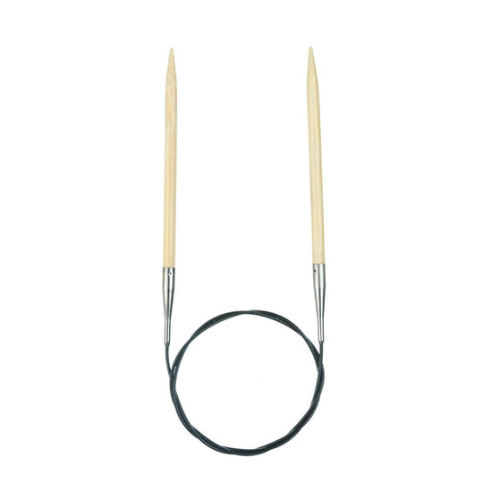 Bamboo Rundstricknadel - 60 cm - Hobbii