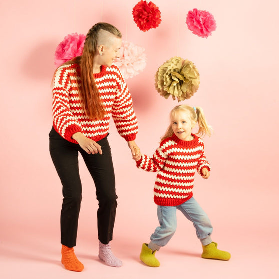 Candy Cane Stripes - Children’s Sweater
1