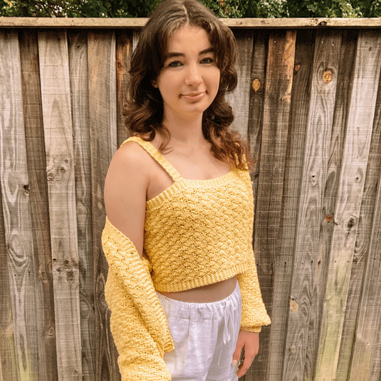 Conch - Cardigan and Top
16