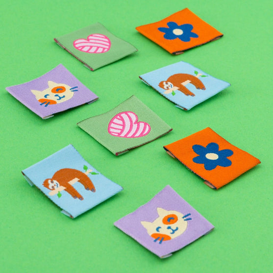 Étiquettes avec motifs - Hobbii
4