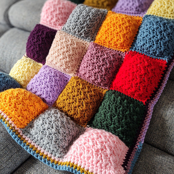 Soft Squares - Plaid Rembourré
4