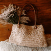 Rose Window - Jute Tote Bag
2