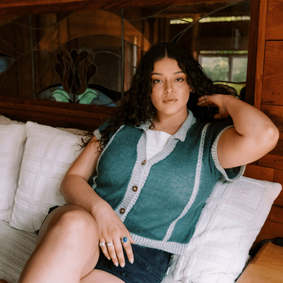 Diaphane Top - Buttoned Shirt
1