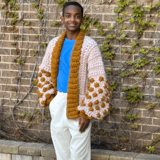 Chicago Bobble Cardigan - Gilet