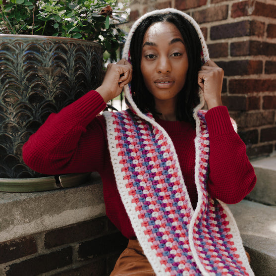 OMG - Hooded Scarf
2