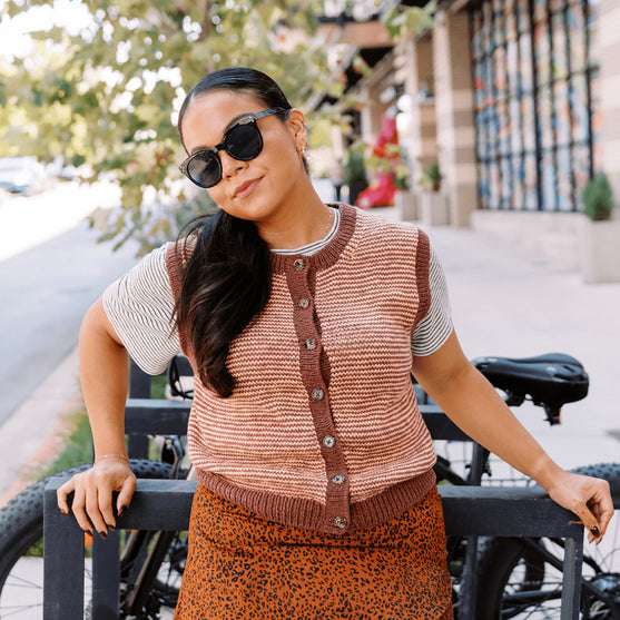 Bittern - Striped Vest
7