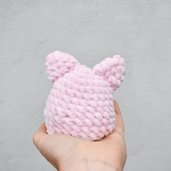 Vache et cochon - Peluche réversible
3