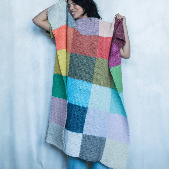 Simultaneous Contrast - Color Block Blanket
1