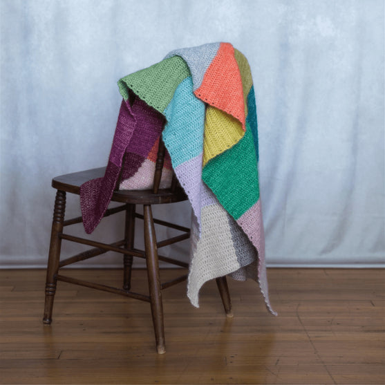 Simultaneous Contrast - Color Block Blanket
5