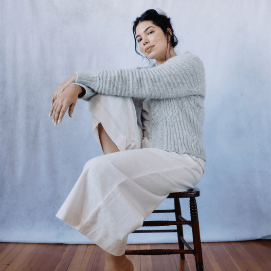 Cloudbusting - Gilet torsadé
5