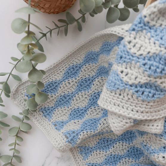 Little Waves - Baby Blanket
8
