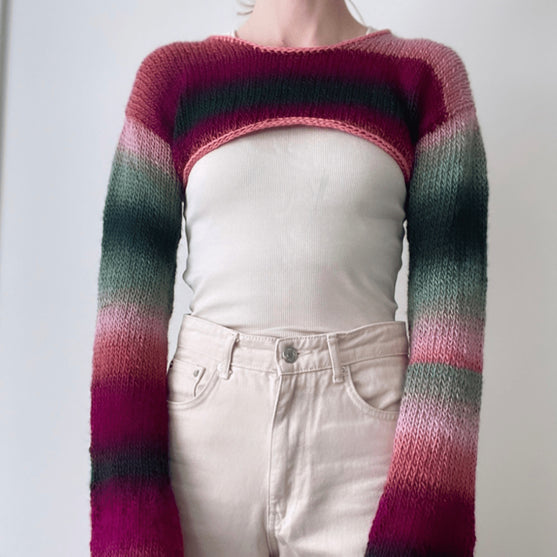 So What Shruggie - Cropped Sweater
4