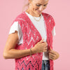 Leaf Me On - Gilet - Pink Collection
1