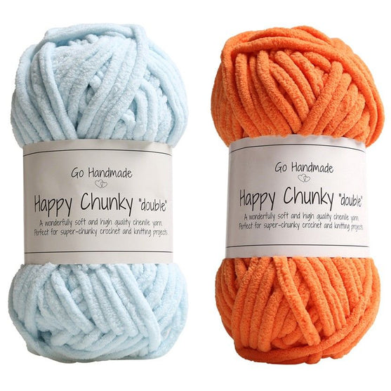 Happy Chunky Double - 50g - Go Handmade
1