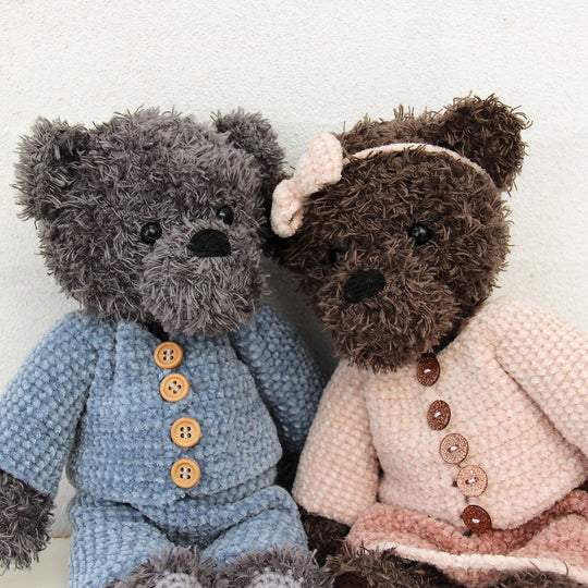 Teddy & Clothes - Boy and Girl
