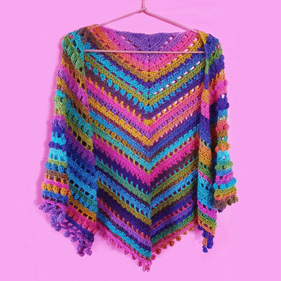 Châle Pompom
3
