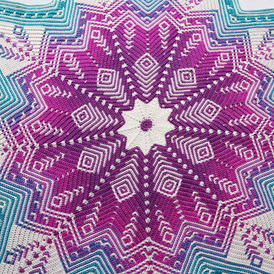 Peacock Delight - Petite Couverture
3