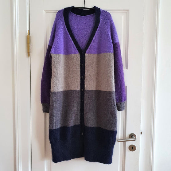 Brede Striber - Cardigan Long
2