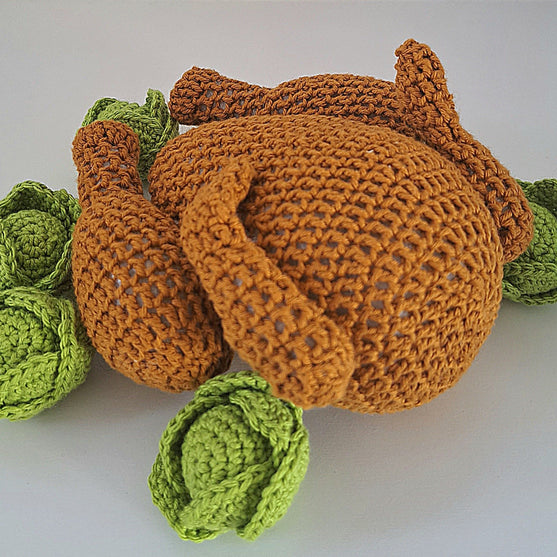 Chicken with sprouts and potatoes
2