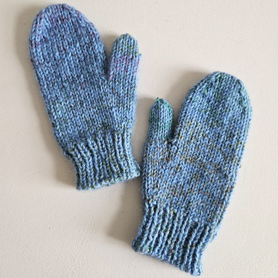 Bonnet et moufles Chunky
3