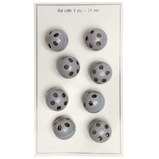 Rattle Balls - 24 mm - Go Handmade