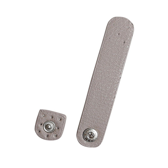 PU leather Strap w/ Snap 3.5” x 0.7” - Go Handmade
3