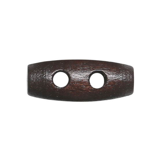 Boutons en bois allongés Mini - 20 mm - Go Handmade
4