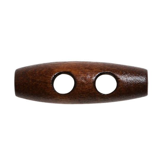 Boutons en bois allongés - 30 mm - Go Handmade
5