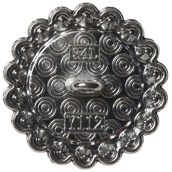 Pearl Buttons with stone - 21 mm - 4 pcs - Go Handmade
2