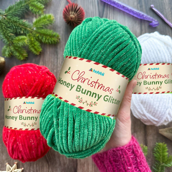 Honey Bunny Christmas Glitter (Édition limitée) - Hobbii
2