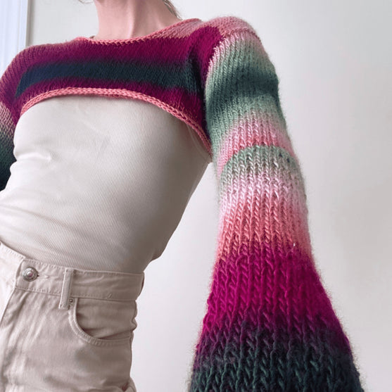 So What Shruggie - Cropped Sweater
3