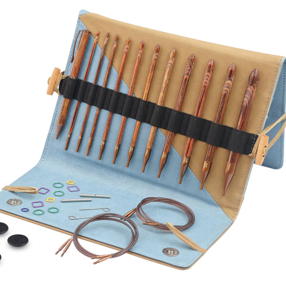 Ginger - Interchangeable Afghan/Tunisian Crochet Hook Set - KnitPro
1