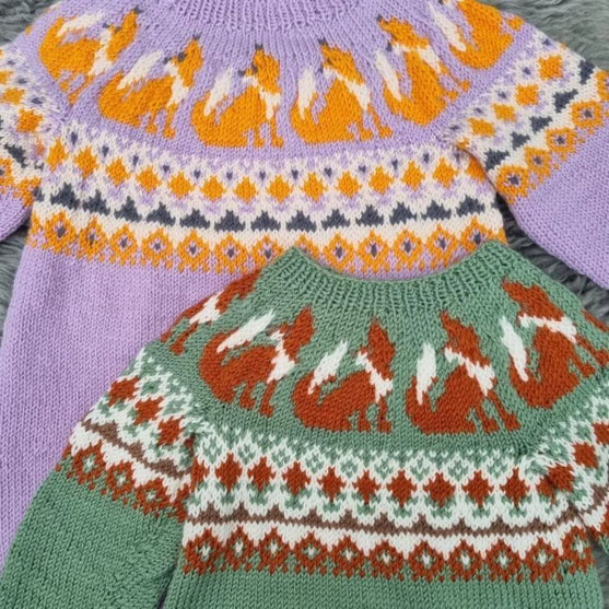 Happy Fox - Children’s sweater
3