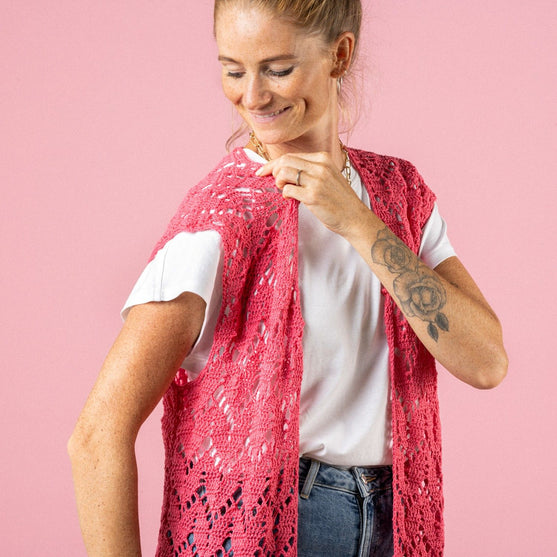Leaf Me On - Gilet - Pink Collection
3